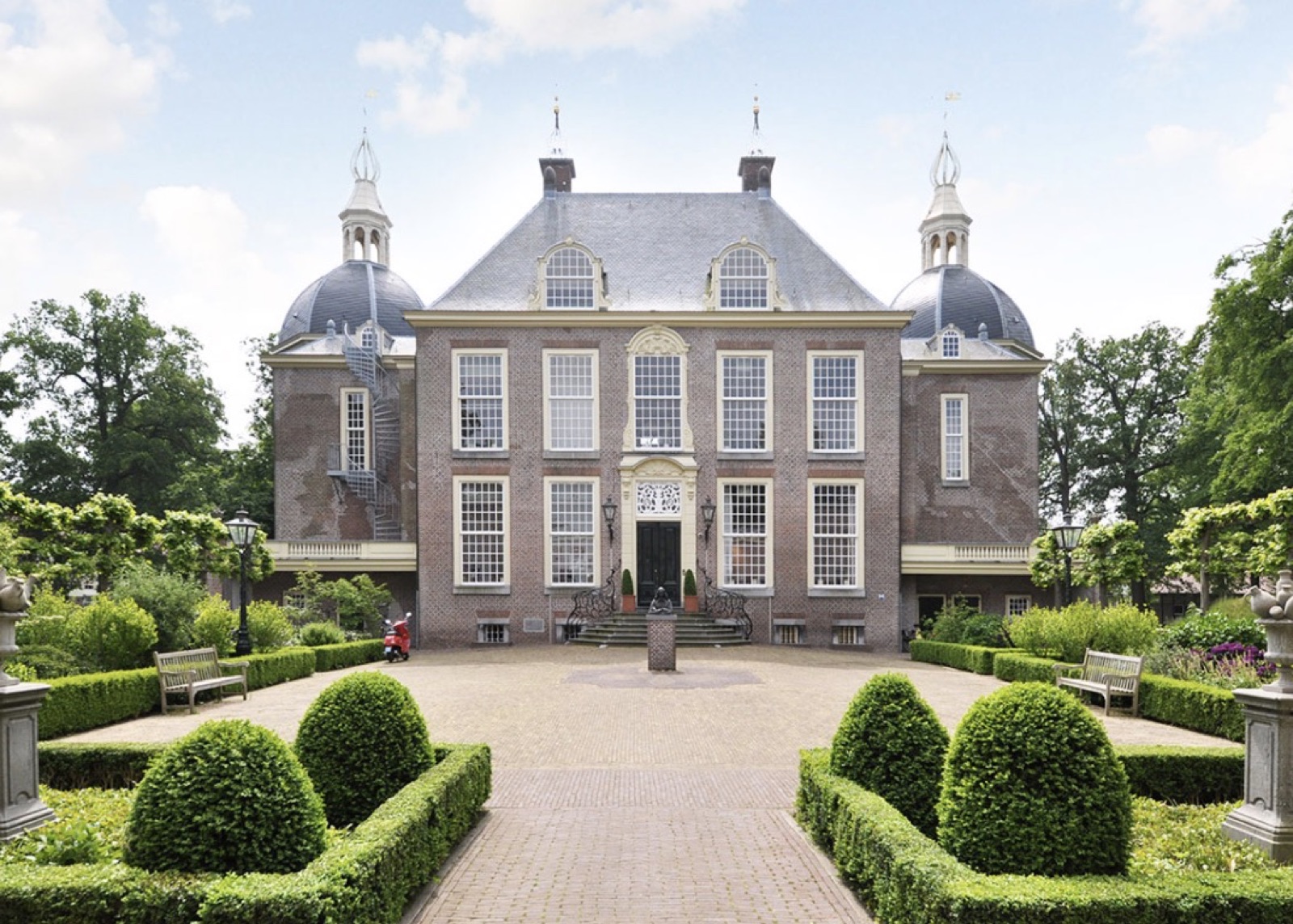 Het landhuis in Oegstgeest